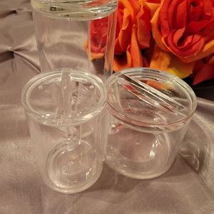 Cotton Rounds, Swabs, Cup Holder